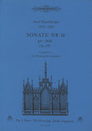 Sonate Nr. 16 gis-moll = Organ Sonata no. 16 in G-shart minor, op. 175