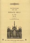 Sonate Nr. 2 As-Dur = Organ Sonata no. 2 in A-flat major op. 65