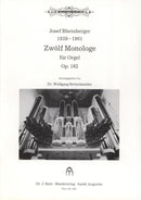 Zwölf Monologe = 12 Monologues, op. 162