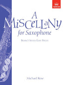 A Miscellany for Saxophone, Book 1