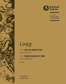 Aus Holbergs Zeit = From Holberg's Time Op. 40 (Double bass part)
