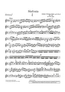 Sinfonia Es-dur = Sinfonia in E flat major Op. 9/2 (Violin 1 part)