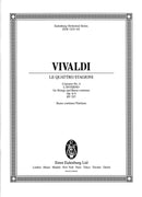 Le quattro stagioni = The Four Seasons = Die vier Jahreszeiten, op. 8/4 RV 297 (Score with continuo realization)