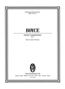 8 Symphonien = 8 Symphonies Op. 2 (Score with continuo realization)
