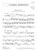 L'Estro Armonico op. 3/11 RV 565 (Cello part)