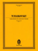 Variationen über ein Rokoko-Thema = Variations on a Rococo Theme Op. 33 (Full score)