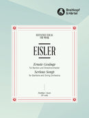 Ernste Gesänge = Serious Songs (Full score)