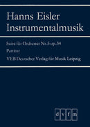 Suite für Orchester Nr. 5 = Suite for Orchestra No. 5 Op. 34