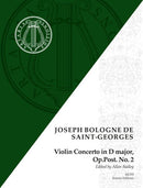 Violin Concerto in D major op. Post/2