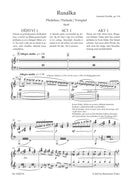 Rusalka op. 114 (Choral score)