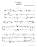 Trois Poèmes for baritone and piano op. 66 (2006/2011)