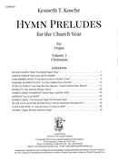 Hymn Preludes for the Church Year, Vol. 2: Christmas