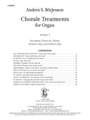 Chorale Treatments for Organ, Vol. 3: Ascension, Pentecost, Trinity, Mother's Day, Father's Day