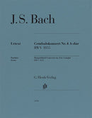 Cembalokonzert Nr. 4 A-dur = Harpsichord Concerto no. 4 in A major, BWV 1055 (Score)