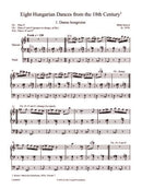 Eight Hungarian Dances from the 18th Century