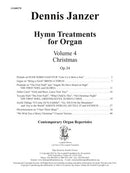 Hymn Treatments for Organ Vol. 4: Christmas
