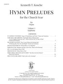 Hymn Preludes for the Church Year, Vol. 3: Epiphany
