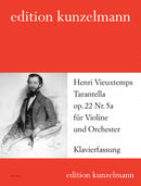 Tarantella op. 22, no. 5a (Piano reduction with solo part)