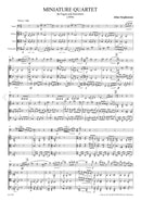 Miniature Quartet (bassoon and string trio)