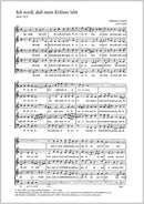 Ich weiß, daß mein Erlöser lebt