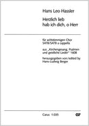 Herzlich lieb hab ich dich, o Herr