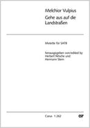 Gehe aus auf die Landstraßen