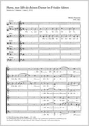 Herre, nun läßt du deinen Diener (SSATTBB)