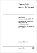 Machet die Tore weit (Score)