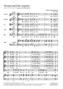 Himmel und Erde vergehen