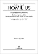 Machet die Tore weit, HoWV V.25