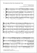 Wir danken dir, Herr Gott, himmlischer Vater, SWV 430, 3