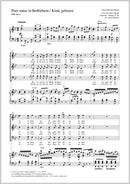 Puer natus in Bethlehem (Kind, geboren zu Bethlehem) (SAB)