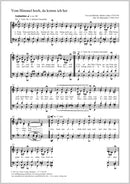 Vom Himmel hoch, da komm ich her (SATB)