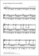 Kuckuck, Kuckuck, ruft's aus dem Wald (Score)