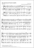 Das Volk, das im Finstern wandelt