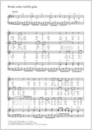 Winde wehn, Schiffe gehn