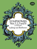 Symphonies Nos. 1, 2, 3 and 4 in Full Score