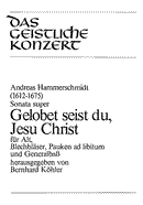 Gelobet seist du, Jesu Christ (Score)