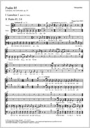 Lauschen, was Gott redet(合唱楽譜)