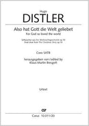 Also hat Gott die Welt geliebet, op. 10