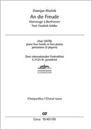 An die Freude. Hommage à Beethoven(合唱楽譜)