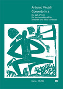 Concerto in a, RV 445 (Score)