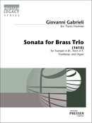 Sonata For Brass Trio (1615) (Score & Parts)