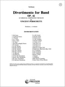 Divertimento for Band (Study Score)