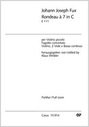 Rondeau in C, KV E 111 (Score)