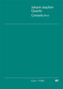 Concerto per Flauto in e, QV 5:116 (Score)