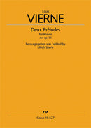 Deux Préludes pour le Piano aus op. 36