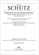 Wohl dem, der den Herren fürchtet, SWV 30 (Score)