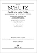 Der Herr ist meine Stärke, SWV 345 (Score)
