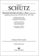 Herzlich lieb hab ich dich, o Herr (Frühfassung), SWV 348a